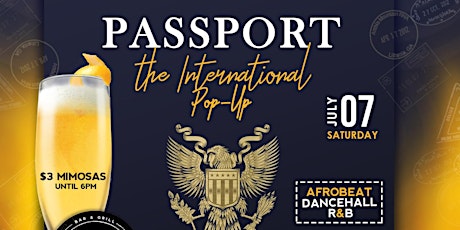 Passport Saturday | Afrobeat and R&B Pop-Up Day Party primary image