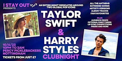 Image principale de Taylor Swift & Harry Styles Club Night - Nottingham