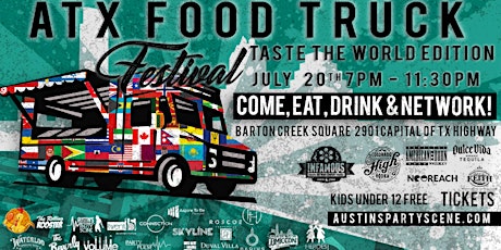 ATX Food Truck Festival "Taste The World" primary image