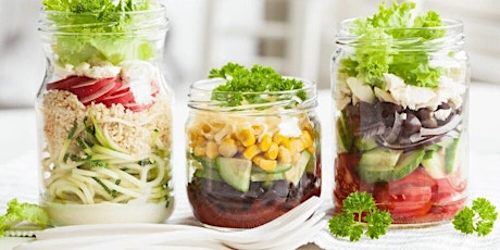 Jam Jar Salads! Healthy Cooking with Bronson