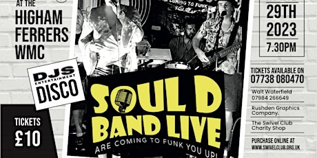 Soul'D Band & Supporting DJ Big Rich  primärbild