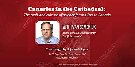 Canaries in the Cathedral:  The craft and culture of science journalism in Canada primary image