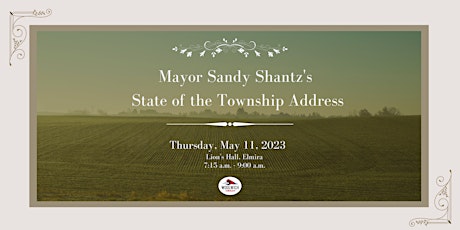 Mayor Shantz's State of the Township Address