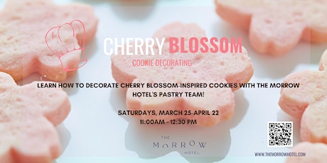 Cherry Blossom Cookie Decorating