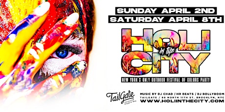 Holi In The City :  NYC's Biggest Festival of Colors  Day Party