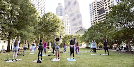 Free Yoga Classes in Woodruff Park