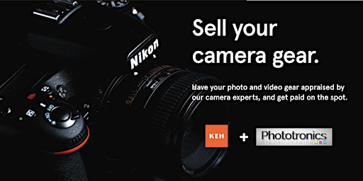 Sell your camera gear (free event) at Phototronics
