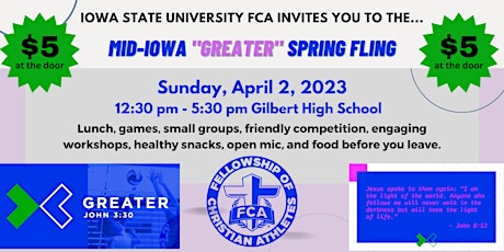Mid-Iowa "Greater" Spring Fling