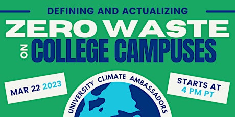 Defining and Actualizing Zero Waste on College Campuses