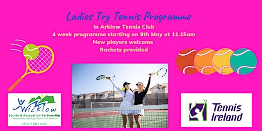 Ladies Try Tennis Programme in Arklow