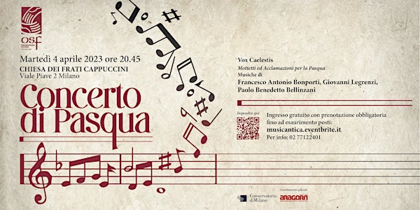 Concerto Musica Antica 04.04.23 | Vox Caelestis