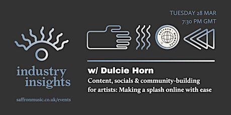 Industry Insights: Content, socials & community-building for artists