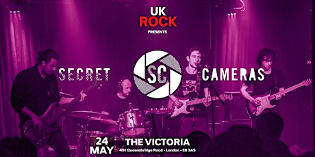 UK Rock Presents: Secret Cameras + Guests