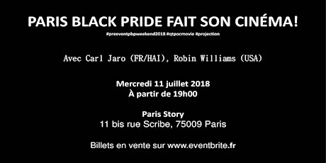 Image principale de PARIS BLACK PRIDE FAIT SON CINÉMA !