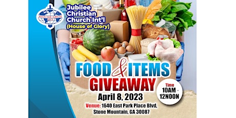 FOOD AND ITEMS GIVE AWAY