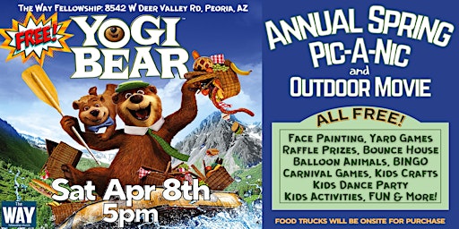 Annual Peoria Easter Festival  and FREE Movie! Sat Apr 8th