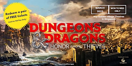 Free Movie: Dungeons and Dragons at Golden Village