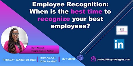 Employee Recognition: When is the best time to recognize your best employee