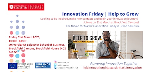 Innovation Friday: Help to Grow primary image