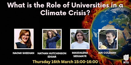 What Is the Role of Universities in a Climate Crisis?