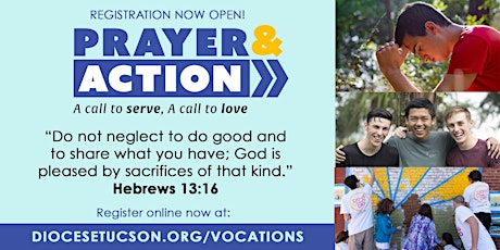 Prayer and Action- - A call to serve - A call to love primary image
