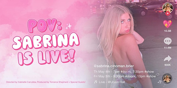 POV: Sabrina is LIVE!