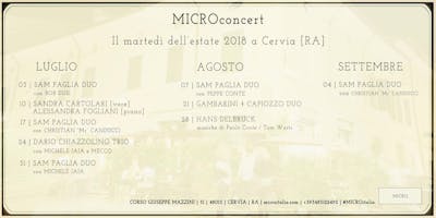 MICROconcert al MICRO di Cervia - ESTATE 2018 MICROconcert al MICRO di Cervia - ESTATE 2018
