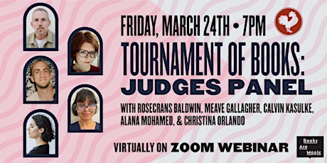 Virtual: Tournament of Books Judges Panel