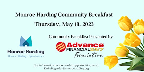 Monroe Harding Community Fundraising Breakfast