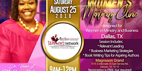 Women's Mentoring Clinic w/Dr. V primary image