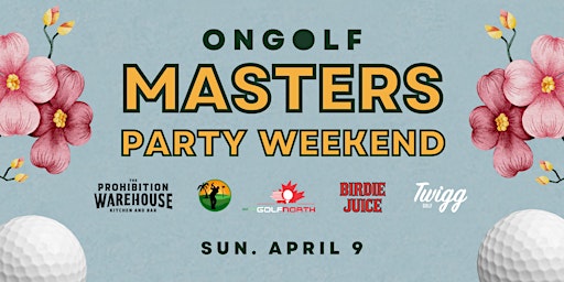 Masters Sunday @ Prohibition Warehouse Presented by ONGOLF