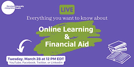 Online Learning & Financial Aid at MD University of Integrative Health