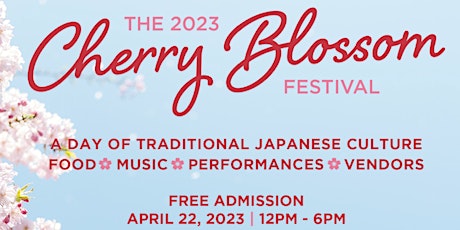 2023 Cherry Blossom Festival