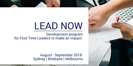 Leadership Development Program - Lead.Now | Sydney - 13 August primary image