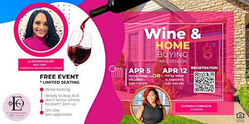Wine & Home Buying Info Session
