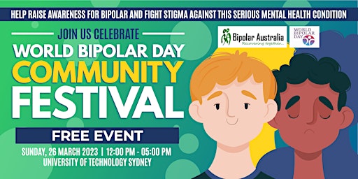 World Bipolar Day  Community Festival - Sydney