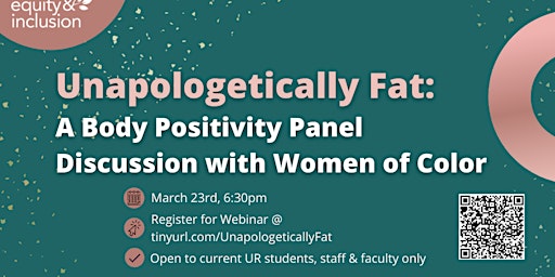 PleasureFest 2023: Unapologetically Fat: Panel Discussion w/ Women of Color primary image
