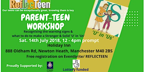 REFLECTEEN Parent - Teen Workshop  primary image