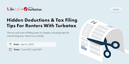 liv.talk: Hidden Deductions & Tax Filing Tips for Renters with TurboTax