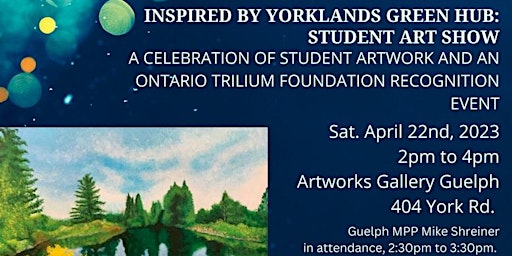 Inspired by Yorklands Green Hub: Student Art Show