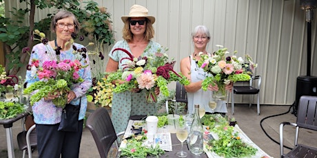 Wine and Vines - Flower Arranging Workshop at the winery