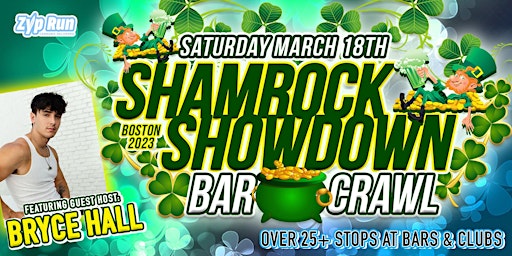 ☘️The Shamrock Showdown - Boston's Ultimate St. Patricks Day Bar Crawl ☘️ primary image
