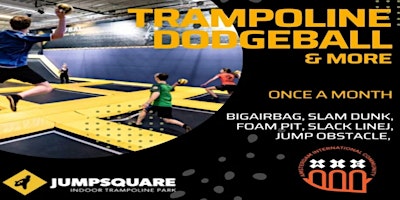 Trampoline dodgeball @ Jumpsquare  primärbild