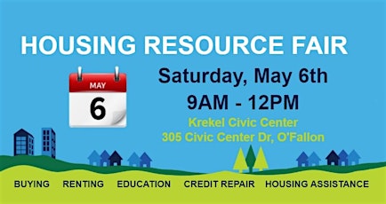 HOUSING RESOURCE FAIR - Free to Attend & Open to the Public
