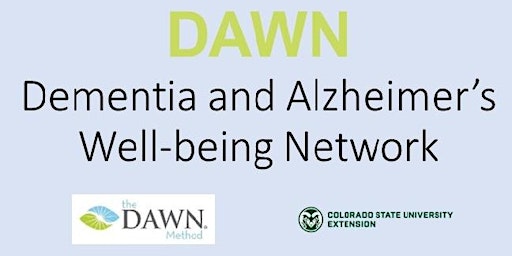 DAWN (Dementia and Alzheimer's Well-being Network) Traning