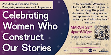 2nd Annual Fireside Panel: Recognizing Alaskan Women Entrepreneurs primary image