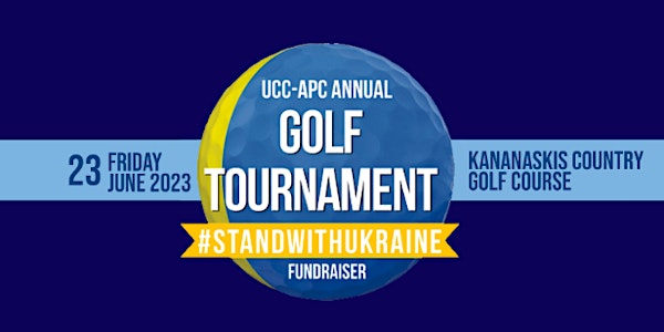 #StandwithUkraine Golf Tournament in Kananaskis