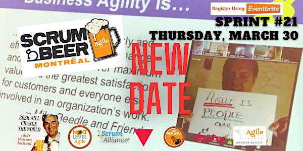 Scrum Beer #21 -What is Enterprise Scrum (NEW DATE)