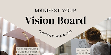 Manifest Your Vision Board (Workshop)