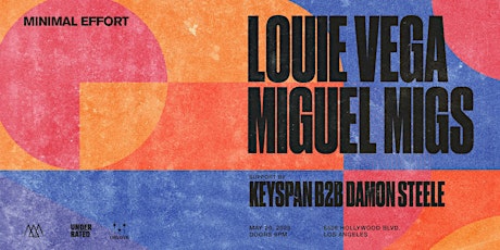 Minimal Effort: Louie Vega & Miguel Migs